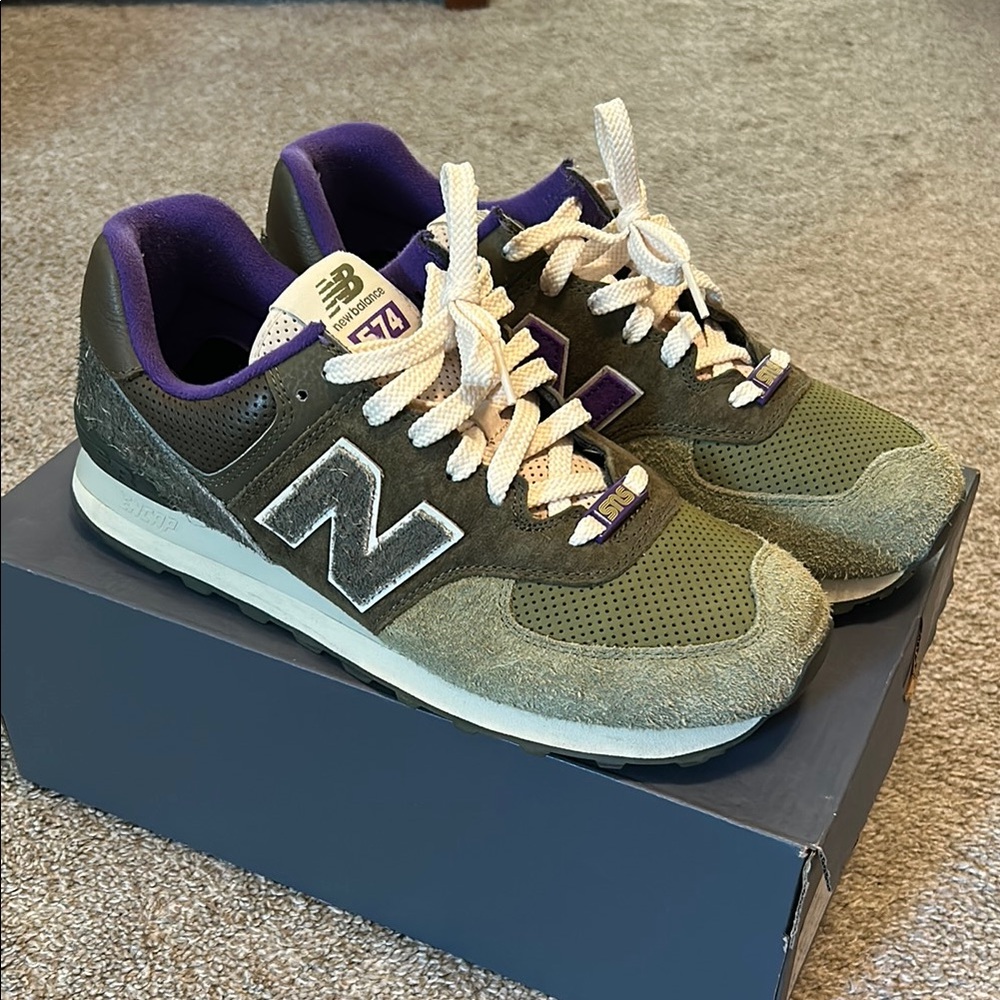 Men’s 10.5 New Balance SNS collab 574 Nature